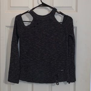 Purposefully destroyed Hollister sweater